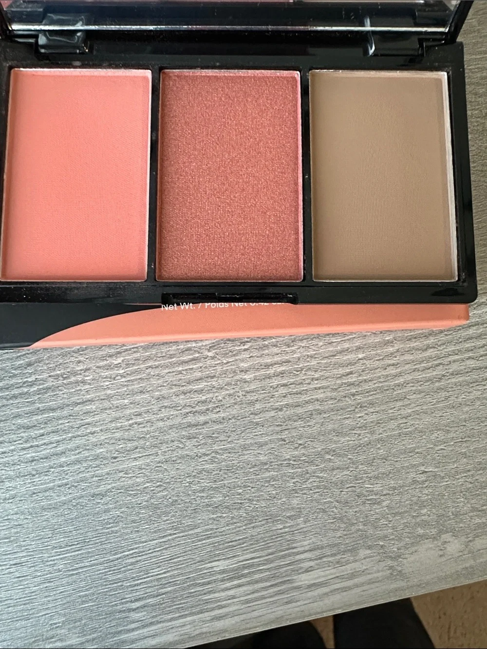 NWOT Phase Zero Blush & Bronzer Trio - Pink Coral Palette